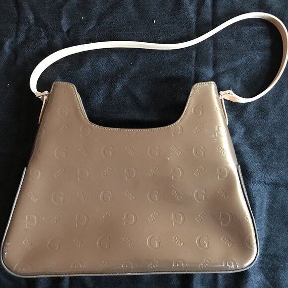 Gold Guess Tote Purse - Picture 2 of 8